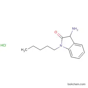 2H-Indol-2-one, 3-amino-1,3-dihydro-1-pentyl-, monohydrochloride