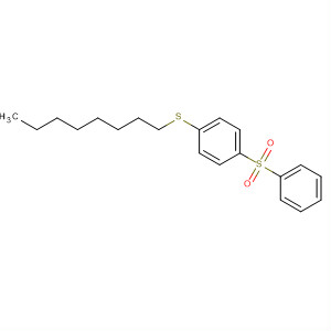 Benzene, 1-(octylthio)-4-(phenylsulfonyl)-