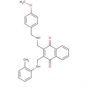 1,4-Naphthalenedione, 2-[[(4-methoxyphenyl)methylamino]methyl]-3-[(methylphenylamino)meth yl]-