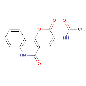 Acetamide, N-(5,6-dihydro-2,5-dioxo-2H-pyrano[3,2-c]quinolin-3-yl)-