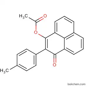 1H-Phenalen-1-one, 3-(acetyloxy)-2-(4-methylphenyl)-