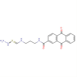 2-Anthracenecarboxamide,  N-[3-[(hydrazinothioxomethyl)amino]propyl]-9,10-dihydro-9,10-dioxo-