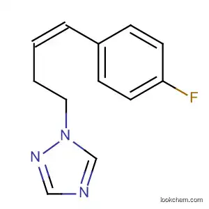 Molecular Structure of 172535-35-2 (1H-1,2,4-Triazole, 1-[(3Z)-4-(4-fluorophenyl)-3-butenyl]-)