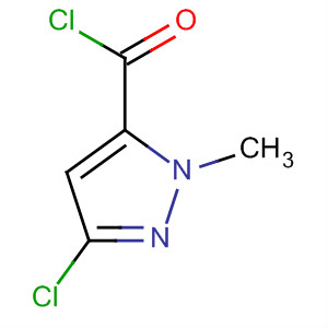 1H-Pyrazole-5-carbonyl chloride, 3-chloro-1-methyl-