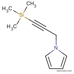Molecular Structure of 175352-00-8 (1H-Pyrrole, 1-[3-(trimethylsilyl)-2-propynyl]-)