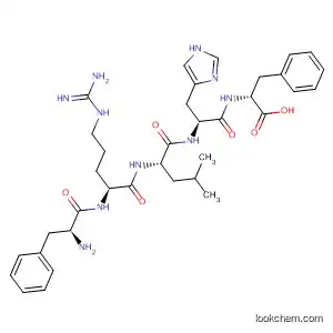 Molecular Structure of 177959-21-6 (D-Phenylalanine, D-phenylalanyl-D-arginyl-D-leucyl-D-histidyl-)
