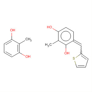 1,3-Benzenediol, 4,4'-(2-thienylmethylene)bis[2-methyl-