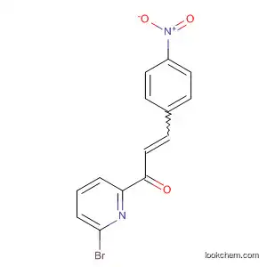 2-Propen-1-one, 1-(6-bromo-2-pyridinyl)-3-(4-nitrophenyl)-