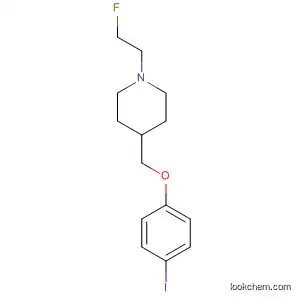 Molecular Structure of 180847-30-7 (Piperidine, 1-(2-fluoroethyl)-4-[(4-iodophenoxy)methyl]-)