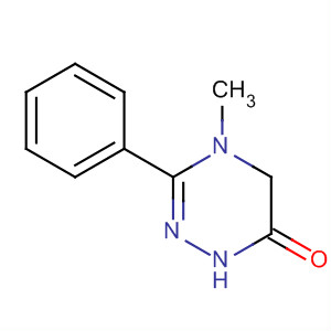 1,2,4-Triazin-6(1H)-one, 4,5-dihydro-4-methyl-3-phenyl-