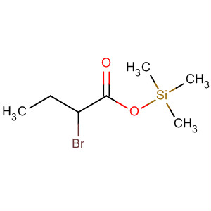 Butanoic acid, 2-bromo-, trimethylsilyl ester
