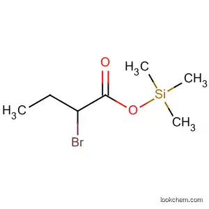 Molecular Structure of 18301-66-1 (Butanoic acid, 2-bromo-, trimethylsilyl ester)