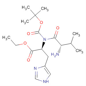 L-Histidine, N-[(1,1-dimethylethoxy)carbonyl]-L-valyl-, ethyl ester