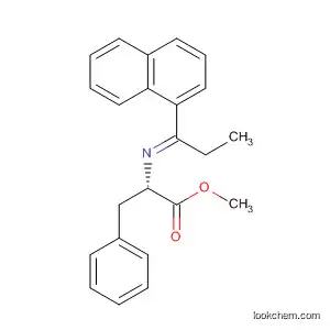 Molecular Structure of 183590-02-5 (L-Phenylalanine, N-[1-(1-naphthalenyl)propylidene]-, methyl ester, (E)-)