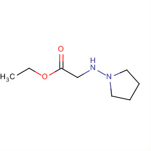 Molecular Structure of 183598-07-4 (Glycine, N-1-pyrrolidinyl-, ethyl ester)