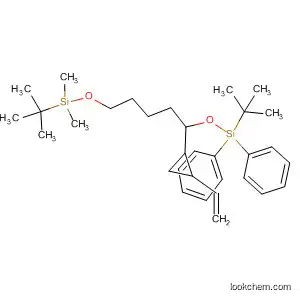 Molecular Structure of 183610-86-8 (4,10-Dioxa-3,11-disilatridecane,
5-(2-ethenylcyclopropyl)-2,2,11,11,12,12-hexamethyl-3,3-diphenyl-)