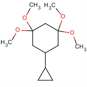 Cyclohexane, 5-cyclopropyl-1,1,3,3-tetramethoxy-