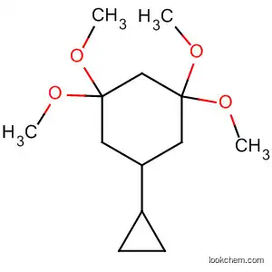 Molecular Structure of 183613-96-9 (Cyclohexane, 5-cyclopropyl-1,1,3,3-tetramethoxy-)