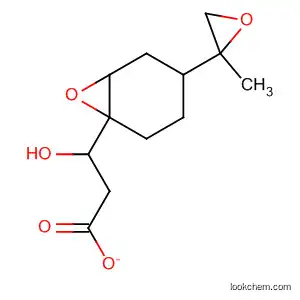 Molecular Structure of 183614-02-0 (7-Oxabicyclo[4.1.0]heptane-1-methanol, 4-(2-methyloxiranyl)-, acetate)