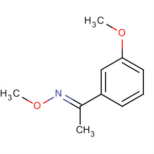 Molecular Structure of 183616-27-5 (Ethanone, 1-(3-methoxyphenyl)-, O-methyloxime, (E)-)