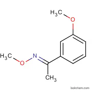 Molecular Structure of 183616-27-5 (Ethanone, 1-(3-methoxyphenyl)-, O-methyloxime, (E)-)