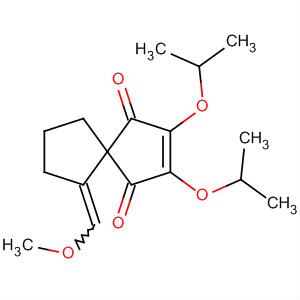 Spiro[4.4]non-2-ene-1,4-dione, 6-(methoxymethylene)-2,3-bis(1-methylethoxy)-, (E)-
