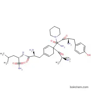 Molecular Structure of 183673-72-5 (L-Leucinamide,
L-tyrosyl-4-amino-4-piperidinecarbonyl-2-methylalanyl-L-phenylalanyl-)