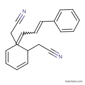 Molecular Structure of 183673-85-0 (1,2-Benzenediacetonitrile, a-(3-phenyl-2-propenylidene)-)