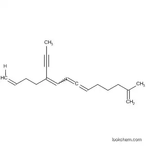 Molecular Structure of 183734-21-6 (1,5,7,8,13-Tetradecapentaene, 13-methyl-5-(1-propynyl)-, (Z)-)