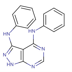 1H-Pyrazolo[3,4-d]pyrimidine-3,4-diamine, N,N'-diphenyl-