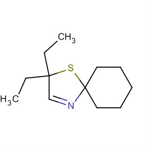 Molecular Structure of 183804-30-0 (1-Thia-4-azaspiro[4.5]dec-3-ene, 2,2-diethyl-)