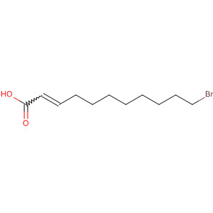 Molecular Structure of 183817-66-5 (Undecenoic acid, 11-bromo-)