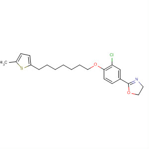 Oxazole, 2-[3-chloro-4-[[7-(5-methyl-2-thienyl)heptyl]oxy]phenyl]-4,5-dihydro-