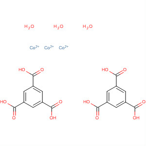 Molecular Structure of 184173-71-5 (1,3,5-Benzenetricarboxylic acid, cobalt(2+) salt (2:3), monohydrate)