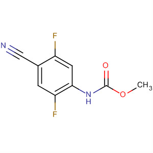Carbamic acid, (4-cyano-2,5-difluorophenyl)-, methyl ester