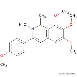 Molecular Structure of 184418-22-2 (Isoquinoline,
1,2-dihydro-6,7,8-trimethoxy-3-(4-methoxyphenyl)-1,2-dimethyl-)