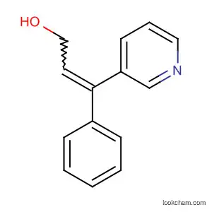 Molecular Structure of 184419-55-4 (2-Propen-1-ol, 3-phenyl-3-(3-pyridinyl)-)