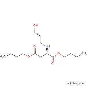 Molecular Structure of 184426-44-6 (L-Aspartic acid, N-(3-hydroxypropyl)-, dibutyl ester)