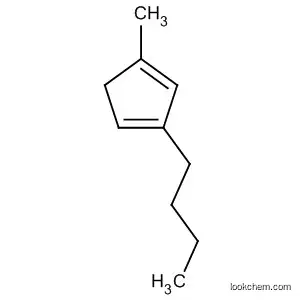 Molecular Structure of 184687-62-5 (1,3-Cyclopentadiene, 3-butyl-1-methyl-)