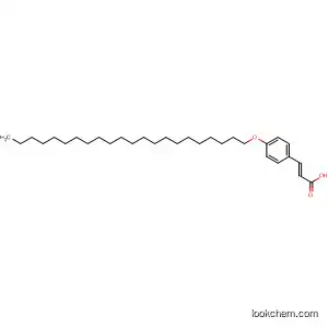 Molecular Structure of 184719-46-8 (2-Propenoic acid, 3-[4-(docosyloxy)phenyl]-, (E)-)