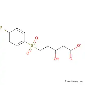 Molecular Structure of 184829-68-3 (1-Propanol, 3-[(4-fluorophenyl)sulfonyl]-, acetate)