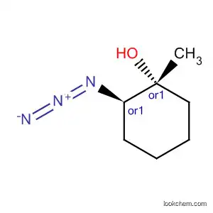 Molecular Structure of 184840-33-3 (Cyclohexanol, 2-azido-1-methyl-, (1R,2R)-rel-)