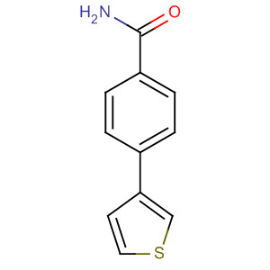 Molecular Structure of 184842-70-4 (Benzamide, 4-(3-thienyl)-)