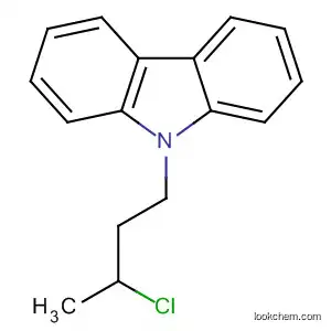 Molecular Structure of 184845-64-5 (9H-Carbazole, 9-(3-chlorobutyl)-)