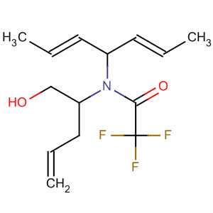 Acetamide, 2,2,2-trifluoro-N-[1-(hydroxymethyl)-3-butenyl]-N-[1-(1-propenyl)-2-buten yl]-, (E,E)-