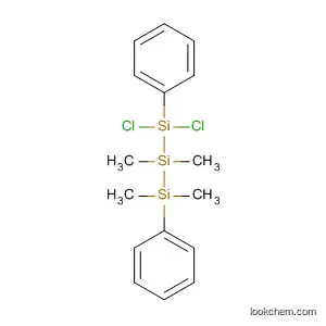 Molecular Structure of 184847-84-5 (Trisilane, 1,1-dichloro-2,2,3,3-tetramethyl-1,3-diphenyl-)