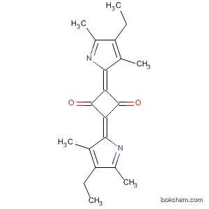 Molecular Structure of 184848-73-5 (1,3-Cyclobutanedione,
2,4-bis(4-ethyl-3,5-dimethyl-2H-pyrrol-2-ylidene)-)