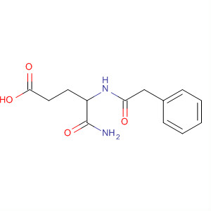 Molecular Structure of 184849-22-7 (Pentanoic acid, 5-amino-5-oxo-4-[(phenylacetyl)amino]-)
