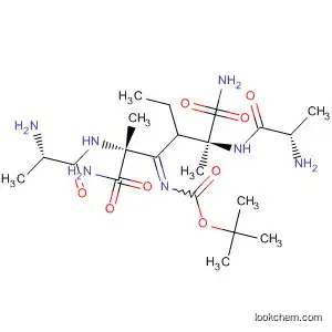 Molecular Structure of 184849-31-8 (L-Alaninamide,
2,2'-[[[(1,1-dimethylethoxy)carbonyl]imino]di-2,1-ethanediyl]bis[L-alanyl-)