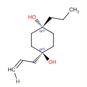 1,4-Cyclohexanediol, 1-(2-propenyl)-4-propyl-, trans-